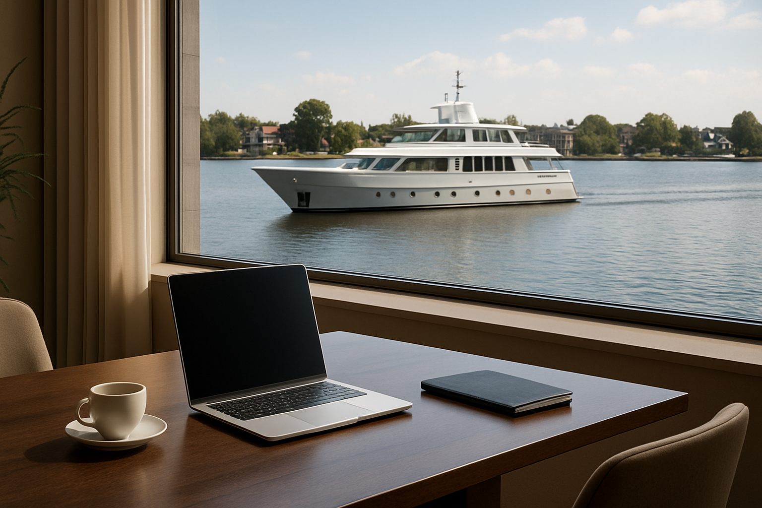 Foto bij Een zakelijk evenement op het water: wanneer kies je voor vaart en vergaderen?